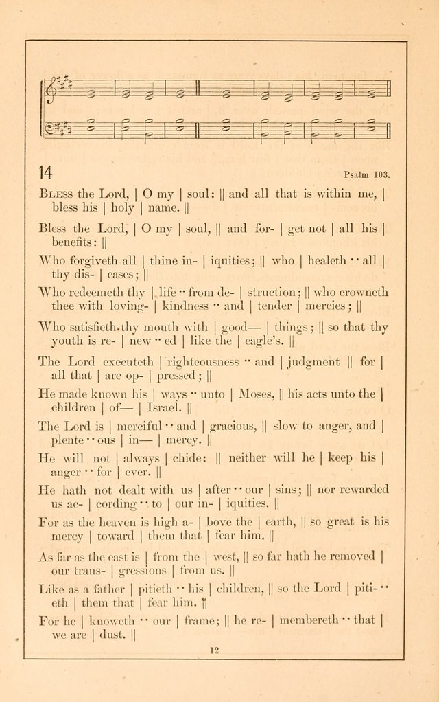 Hymnal of the Presbyterian Church page 10