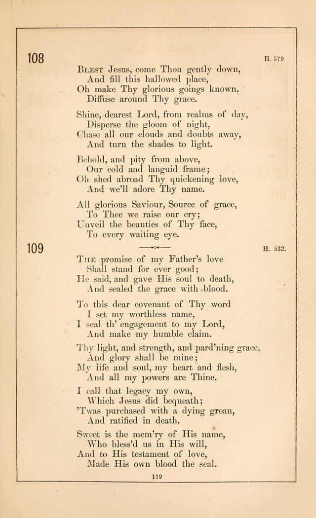 Hymnal of the Presbyterian Church page 117