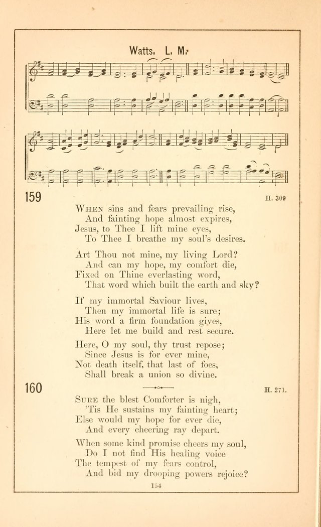 Hymnal of the Presbyterian Church page 152