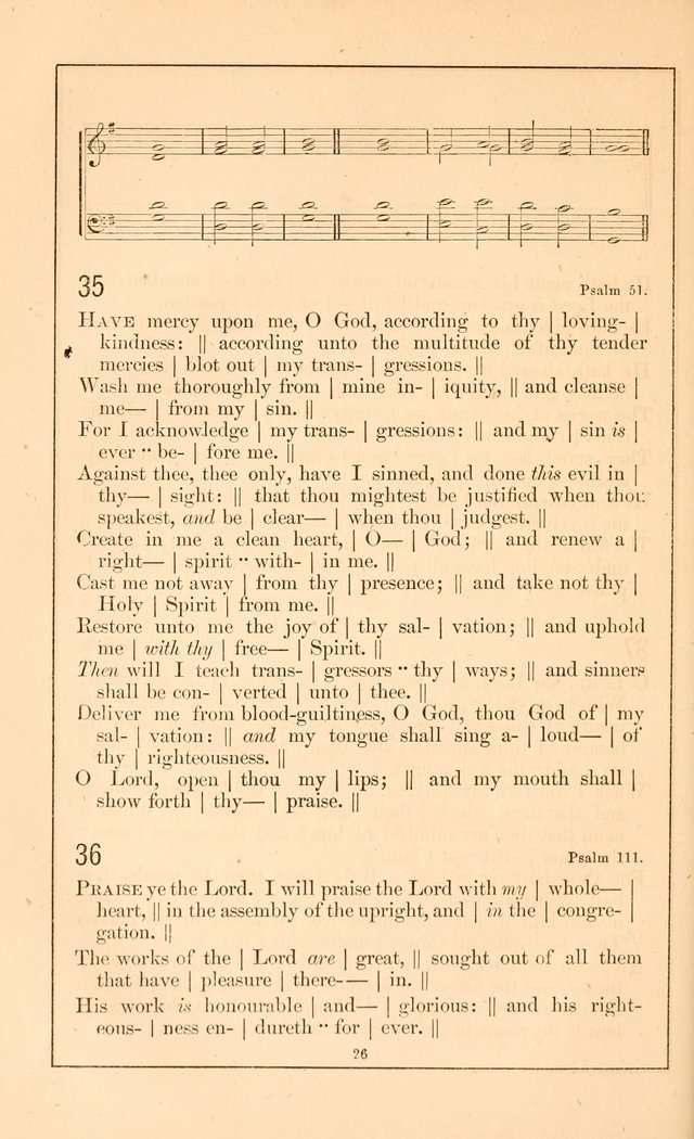 Hymnal of the Presbyterian Church page 24