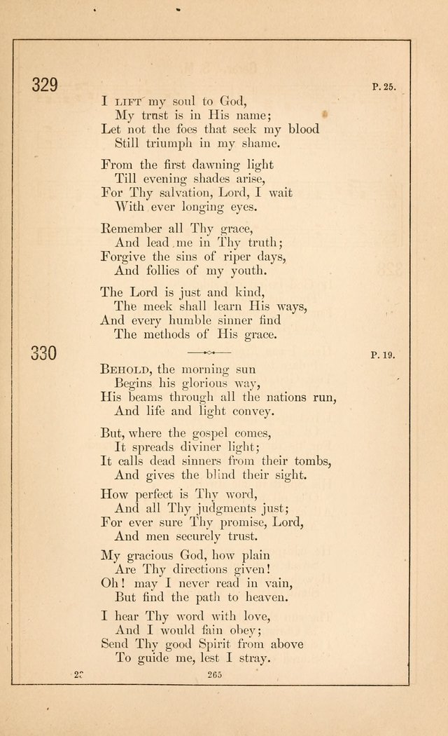 Hymnal of the Presbyterian Church page 263