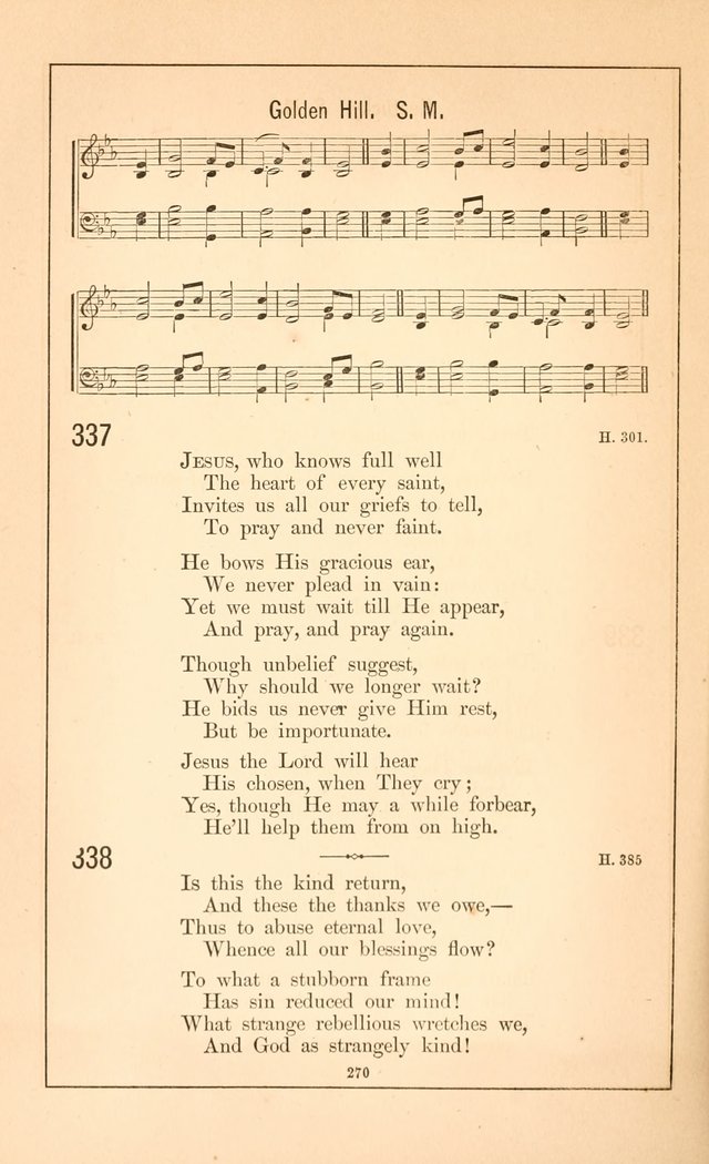 Hymnal of the Presbyterian Church page 268
