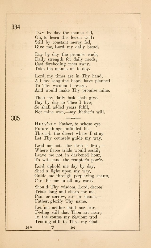 Hymnal of the Presbyterian Church page 303