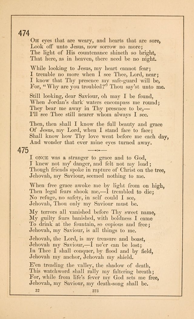 Hymnal of the Presbyterian Church page 371