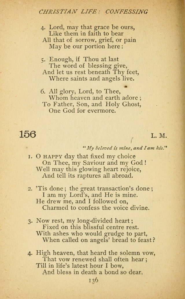 Hymnal of the Presbyterian Church in Canada page 136