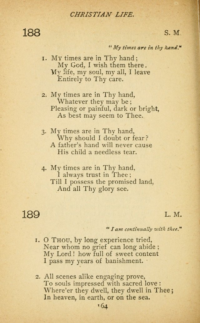 Hymnal of the Presbyterian Church in Canada page 164