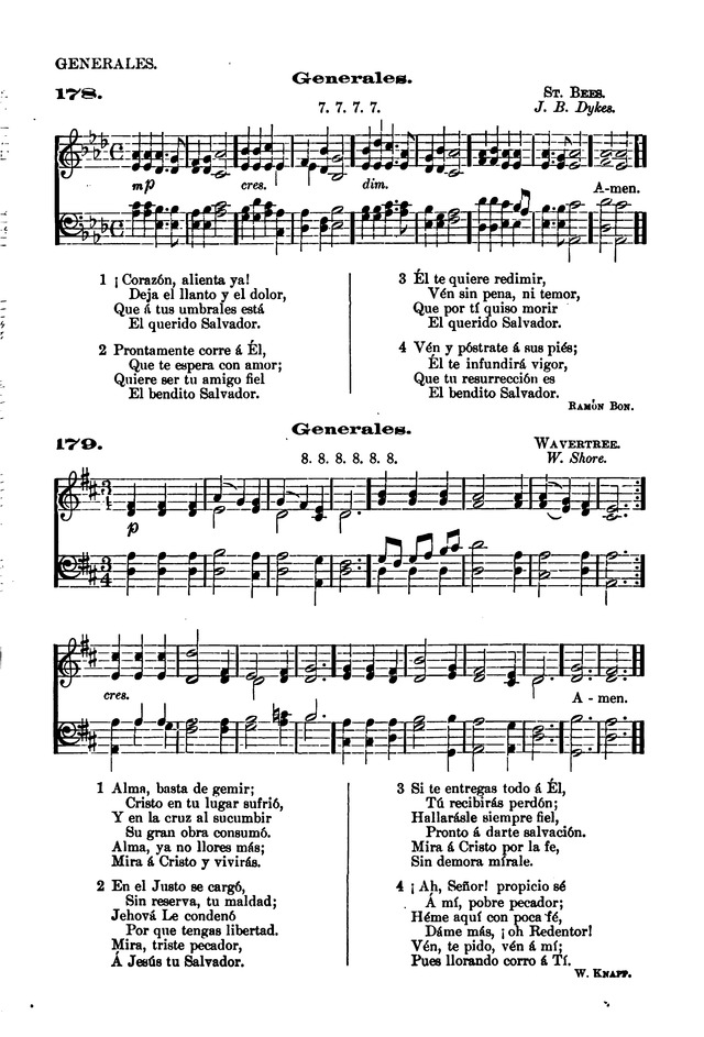 Himnario provisional con los cánticos: Según el uso de la Iglesia Episcopal Americana, para Congregaciones Españoles page 133