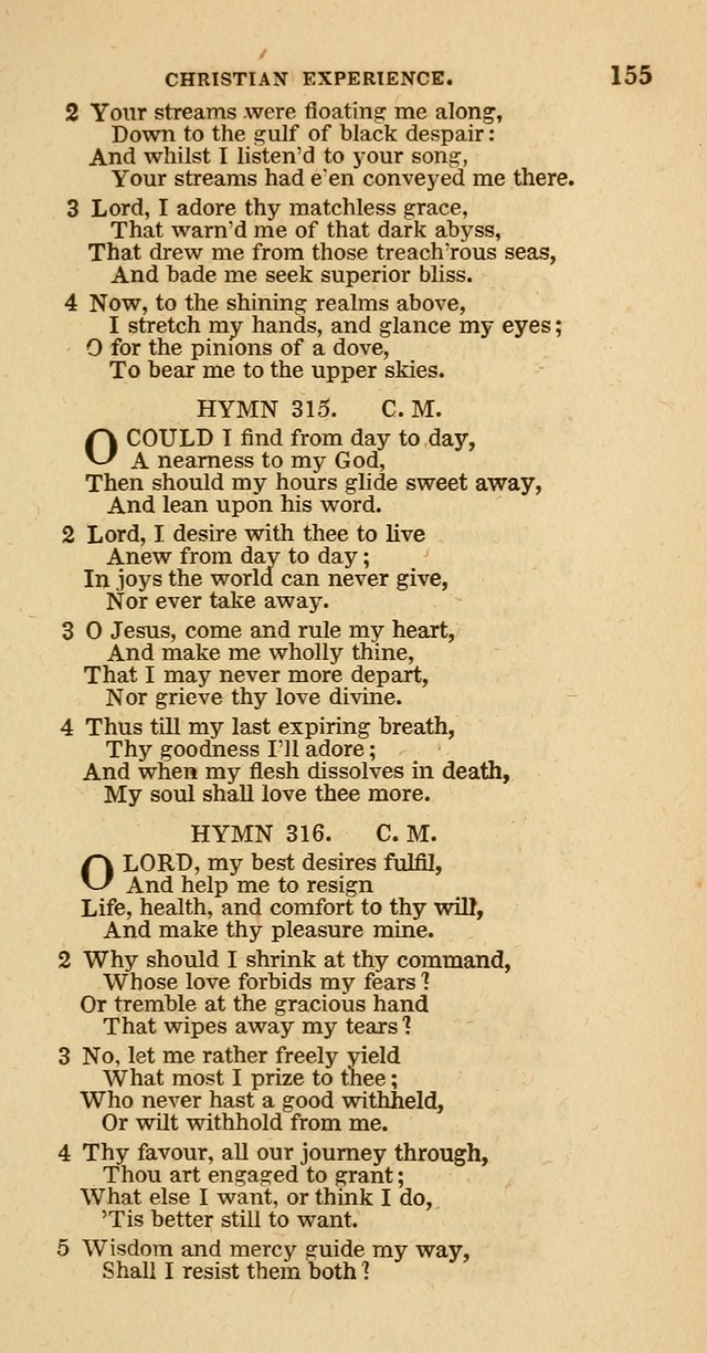Hymns of the Protestant Episcopal Church of the United States, as authorized by the General Convention: with an additional selection page 155