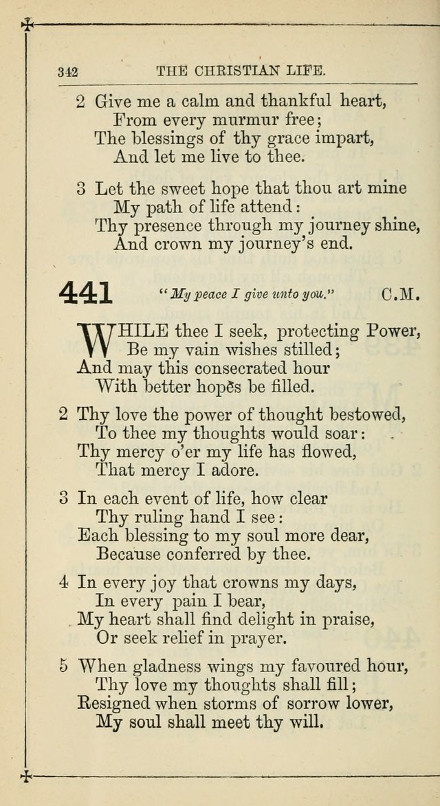 Hymnal: according to the use of the Protestant Episcopal Church in the United States of America : Revised edition (1874) page 357