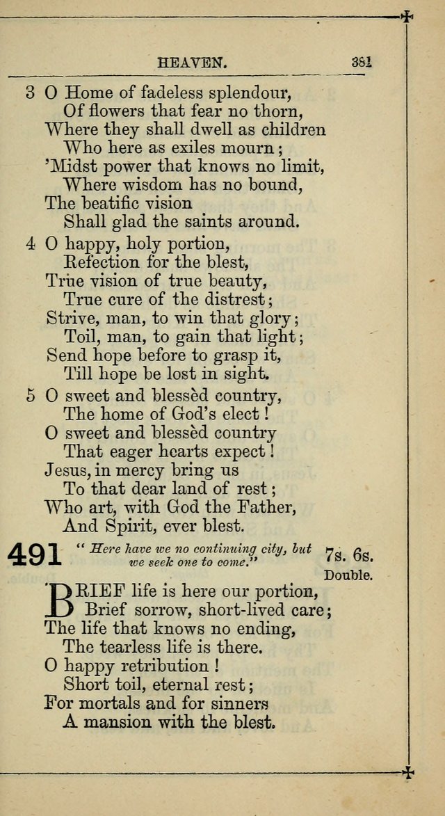 Hymnal: according to the use of the Protestant Episcopal Church in the United States of America : Revised edition (1874) page 396
