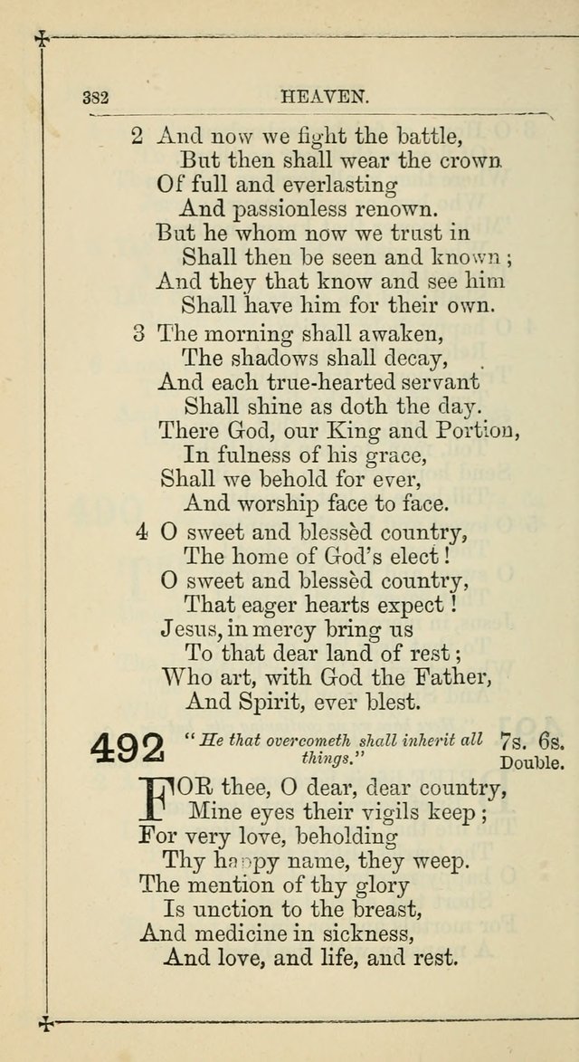 Hymnal: according to the use of the Protestant Episcopal Church in the United States of America : Revised edition (1874) page 397