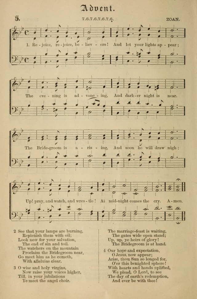 Hymnal and Canticles of the Protestant Episcopal Church with Music (Gilbert & Goodrich) page 10