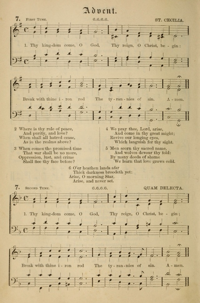 Hymnal and Canticles of the Protestant Episcopal Church with Music (Gilbert & Goodrich) page 12