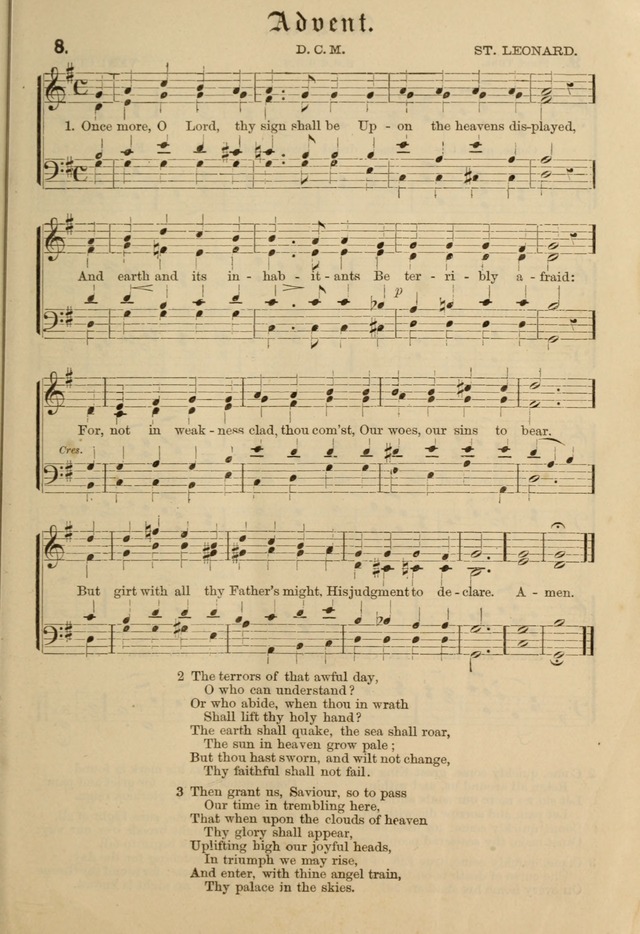 Hymnal and Canticles of the Protestant Episcopal Church with Music (Gilbert & Goodrich) page 13