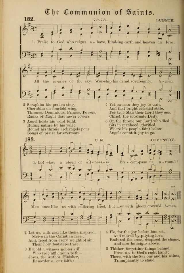 Hymnal and Canticles of the Protestant Episcopal Church with Music (Gilbert & Goodrich) page 168