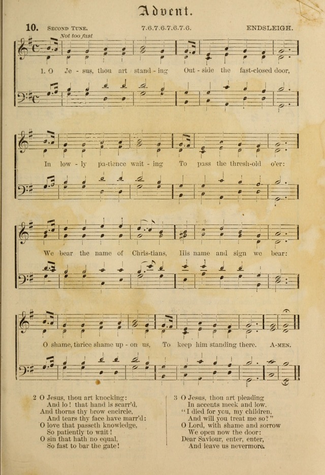 Hymnal and Canticles of the Protestant Episcopal Church with Music (Gilbert & Goodrich) page 17