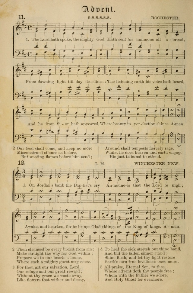 Hymnal and Canticles of the Protestant Episcopal Church with Music (Gilbert & Goodrich) page 18