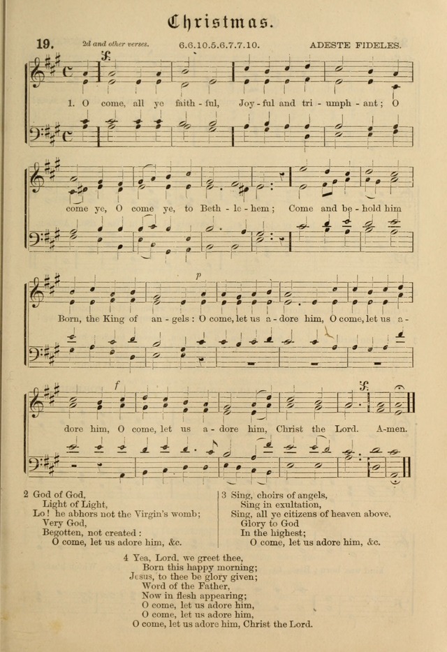 Hymnal and Canticles of the Protestant Episcopal Church with Music (Gilbert & Goodrich) page 25