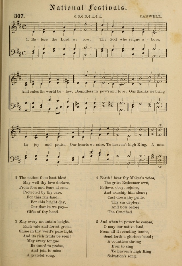 Hymnal and Canticles of the Protestant Episcopal Church with Music (Gilbert & Goodrich) page 261