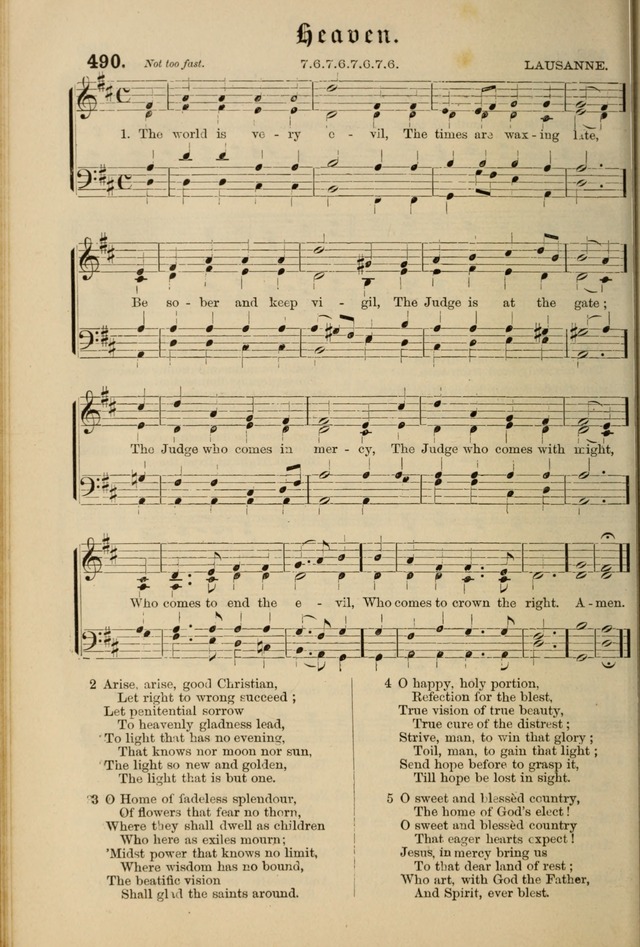 Hymnal and Canticles of the Protestant Episcopal Church with Music (Gilbert & Goodrich) page 402