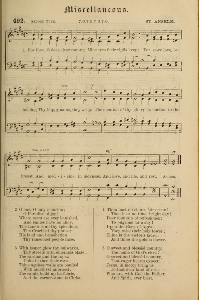 Hymnal and Canticles of the Protestant Episcopal Church with Music (Gilbert & Goodrich) page 405