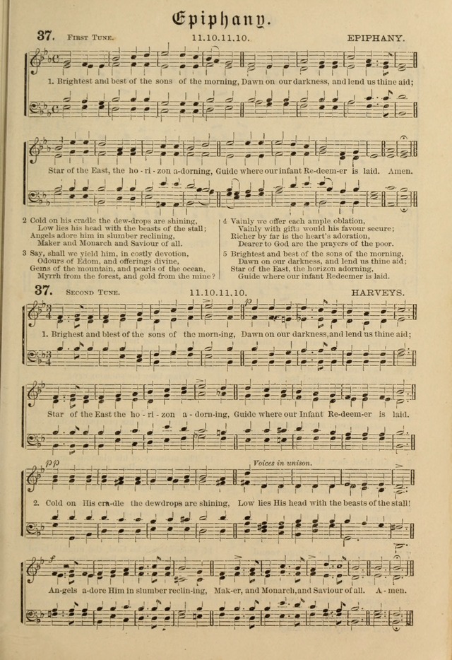Hymnal and Canticles of the Protestant Episcopal Church with Music (Gilbert & Goodrich) page 45