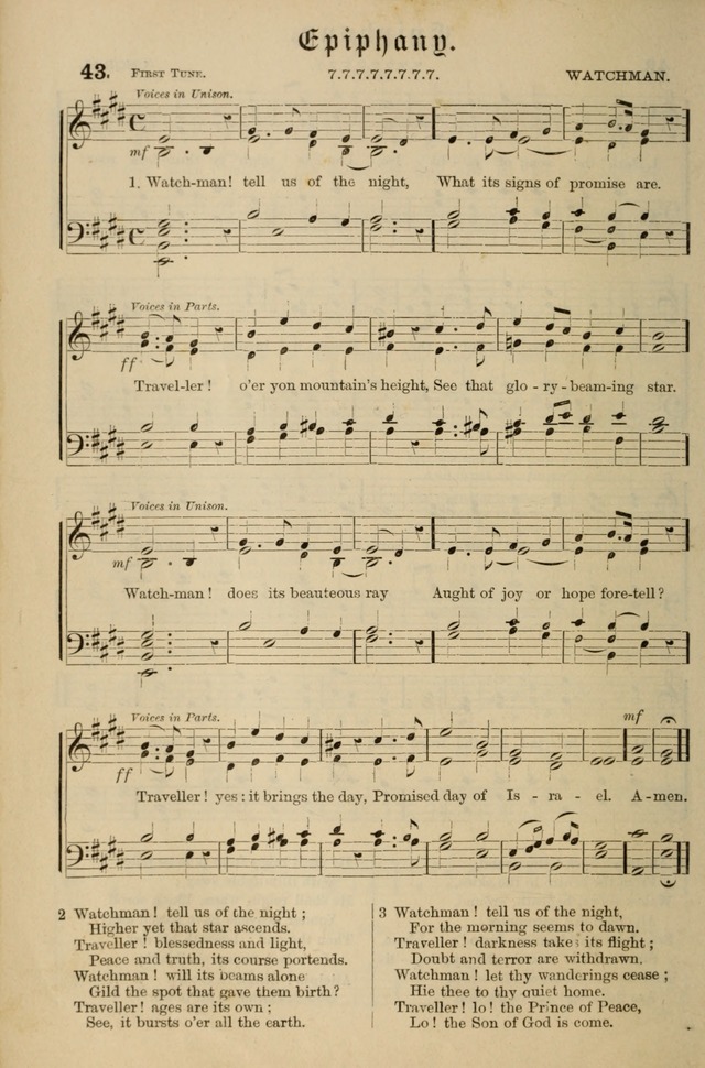 Hymnal and Canticles of the Protestant Episcopal Church with Music (Gilbert & Goodrich) page 50