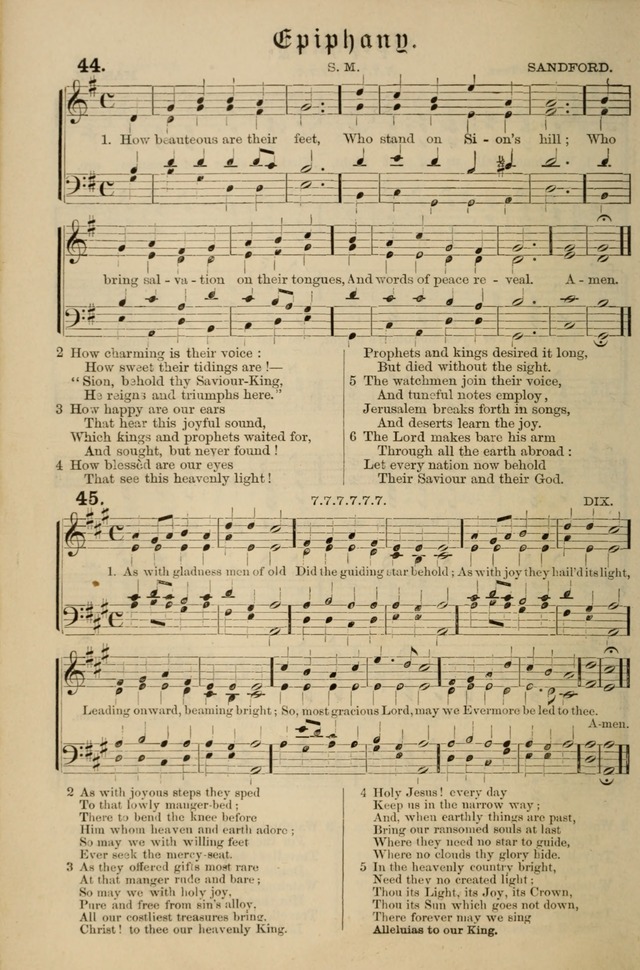 Hymnal and Canticles of the Protestant Episcopal Church with Music (Gilbert & Goodrich) page 52