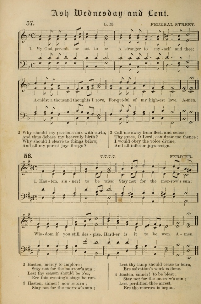 Hymnal and Canticles of the Protestant Episcopal Church with Music (Gilbert & Goodrich) page 62