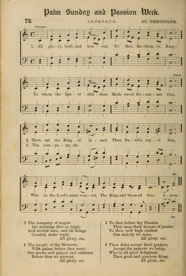 Hymnal and Canticles of the Protestant Episcopal Church with Music (Gilbert & Goodrich) page 74
