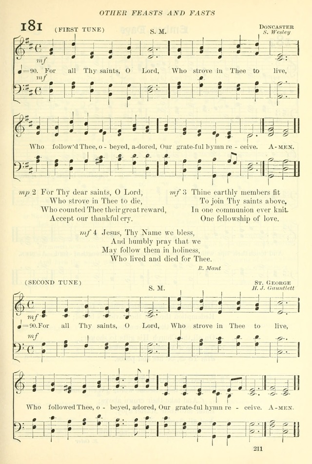 The Church Hymnal: revised and enlarged in accordance with the action of the General Convention of the Protestant Episcopal Church in the United States of America in the year of our Lord 1892. (Ed. B) page 259