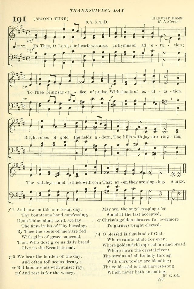 The Church Hymnal: revised and enlarged in accordance with the action of the General Convention of the Protestant Episcopal Church in the United States of America in the year of our Lord 1892. (Ed. B) page 271