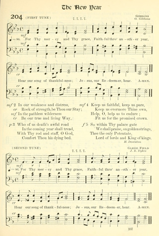 The Church Hymnal: revised and enlarged in accordance with the action of the General Convention of the Protestant Episcopal Church in the United States of America in the year of our Lord 1892. (Ed. B) page 285