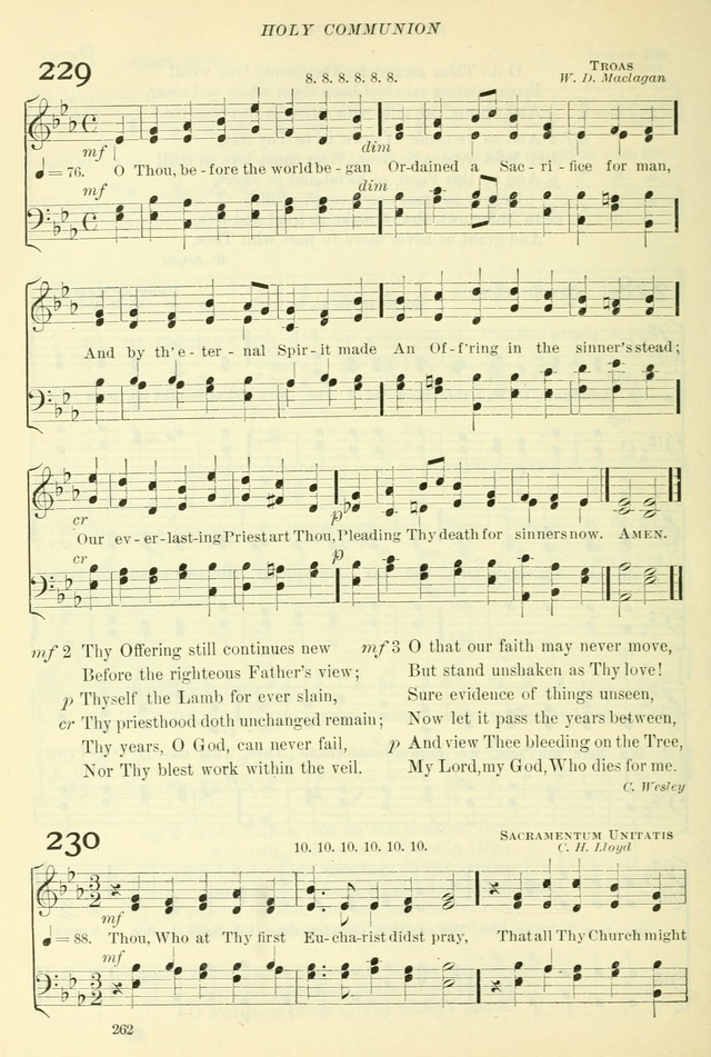 The Church Hymnal: revised and enlarged in accordance with the action of the General Convention of the Protestant Episcopal Church in the United States of America in the year of our Lord 1892. (Ed. B) page 310