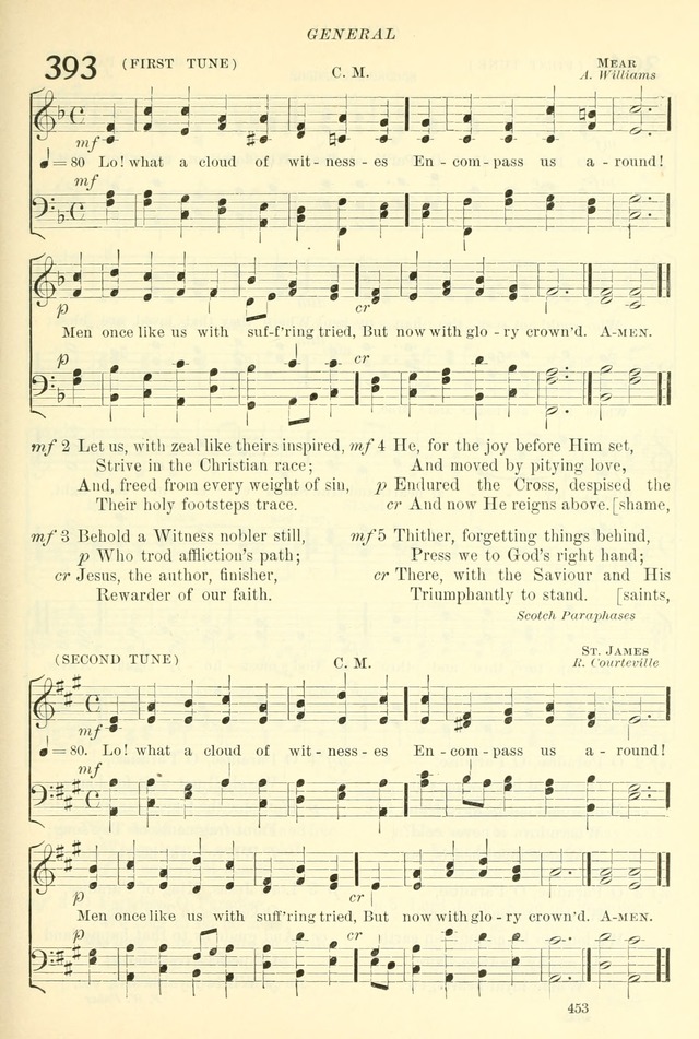 The Church Hymnal: revised and enlarged in accordance with the action of the General Convention of the Protestant Episcopal Church in the United States of America in the year of our Lord 1892. (Ed. B) page 501