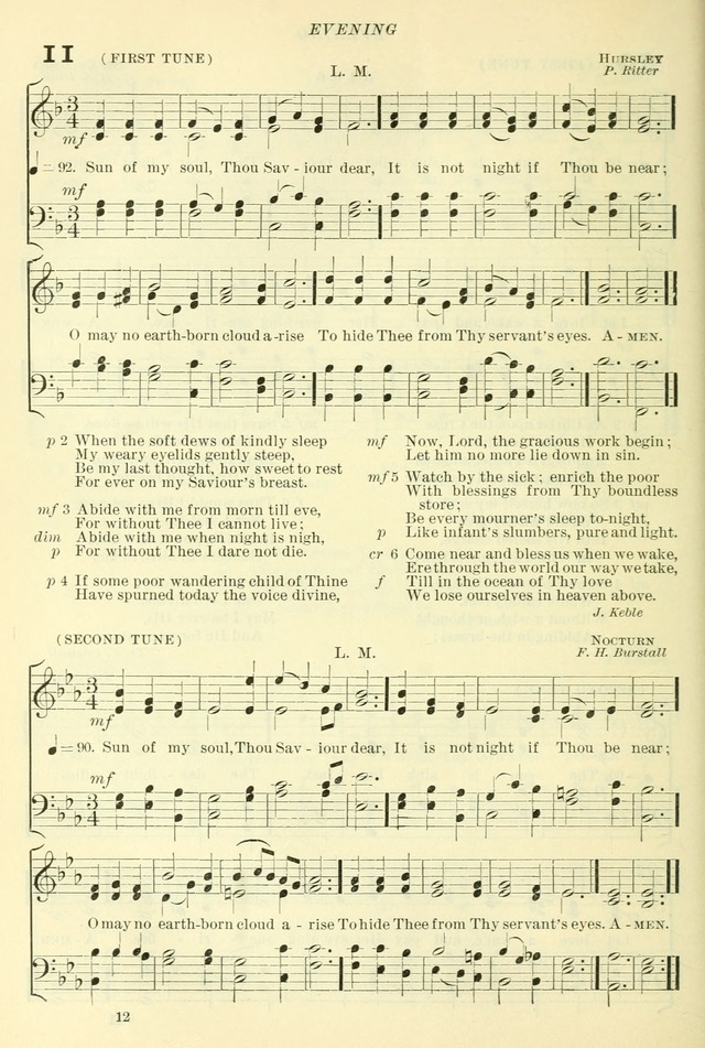 The Church Hymnal: revised and enlarged in accordance with the action of the General Convention of the Protestant Episcopal Church in the United States of America in the year of our Lord 1892. (Ed. B) page 60