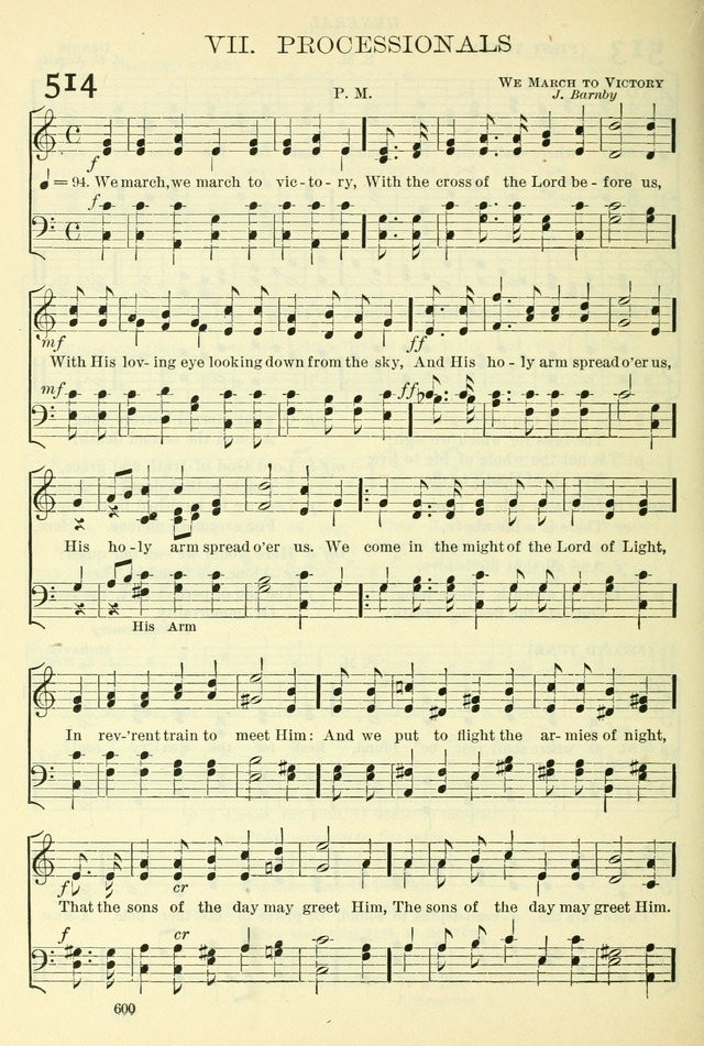 The Church Hymnal: revised and enlarged in accordance with the action of the General Convention of the Protestant Episcopal Church in the United States of America in the year of our Lord 1892. (Ed. B) page 648