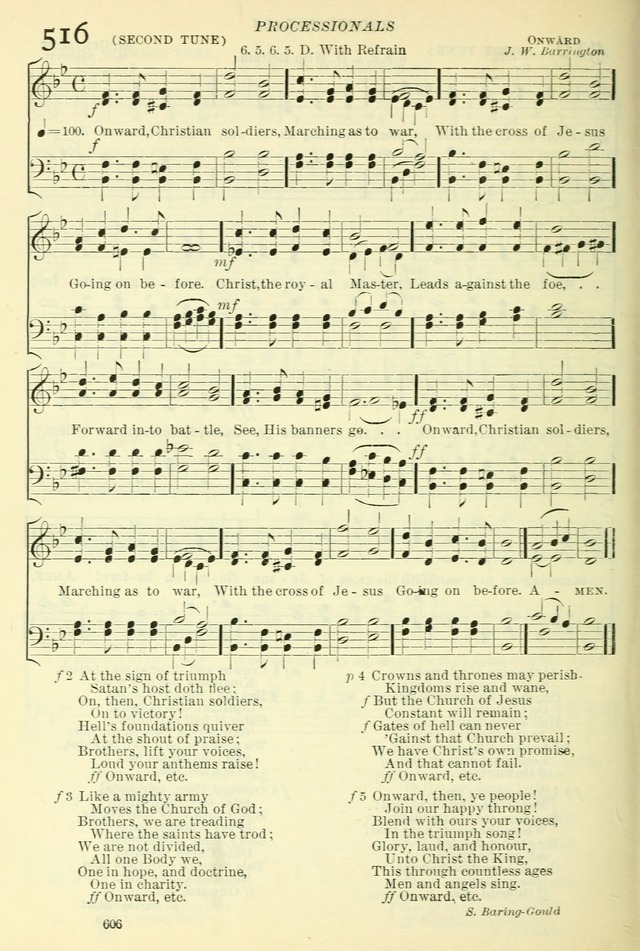The Church Hymnal: revised and enlarged in accordance with the action of the General Convention of the Protestant Episcopal Church in the United States of America in the year of our Lord 1892. (Ed. B) page 654
