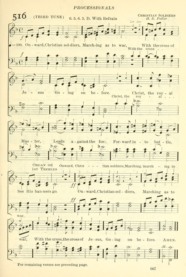 The Church Hymnal: revised and enlarged in accordance with the action of the General Convention of the Protestant Episcopal Church in the United States of America in the year of our Lord 1892. (Ed. B) page 655