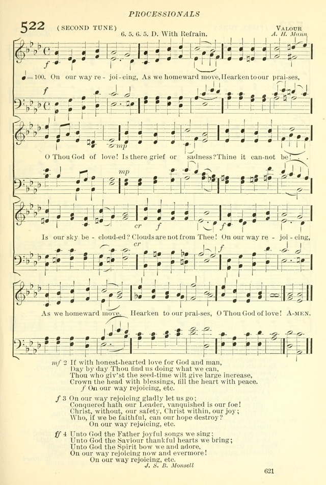 The Church Hymnal: revised and enlarged in accordance with the action of the General Convention of the Protestant Episcopal Church in the United States of America in the year of our Lord 1892. (Ed. B) page 669