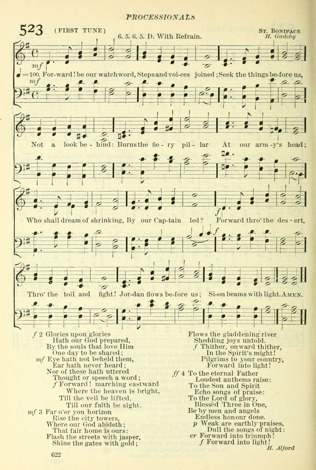 The Church Hymnal: revised and enlarged in accordance with the action of the General Convention of the Protestant Episcopal Church in the United States of America in the year of our Lord 1892. (Ed. B) page 670