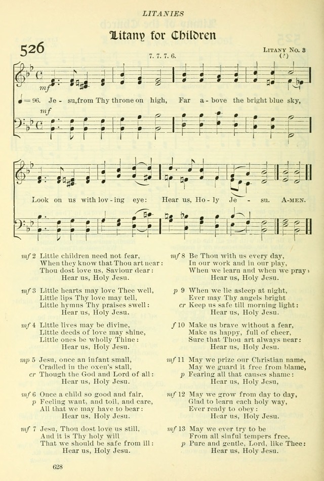 The Church Hymnal: revised and enlarged in accordance with the action of the General Convention of the Protestant Episcopal Church in the United States of America in the year of our Lord 1892. (Ed. B) page 676