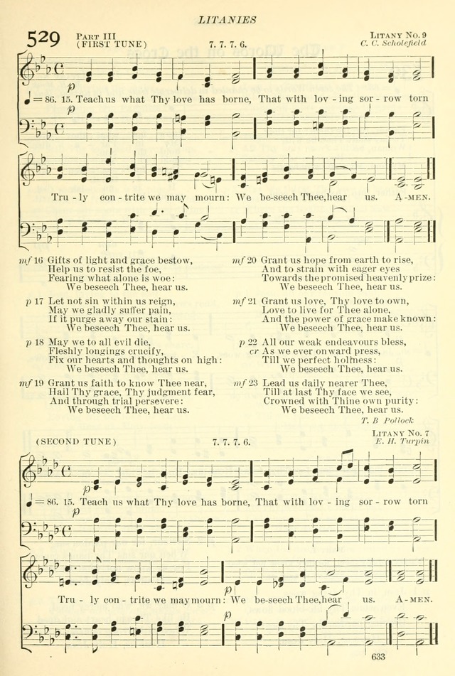The Church Hymnal: revised and enlarged in accordance with the action of the General Convention of the Protestant Episcopal Church in the United States of America in the year of our Lord 1892. (Ed. B) page 681