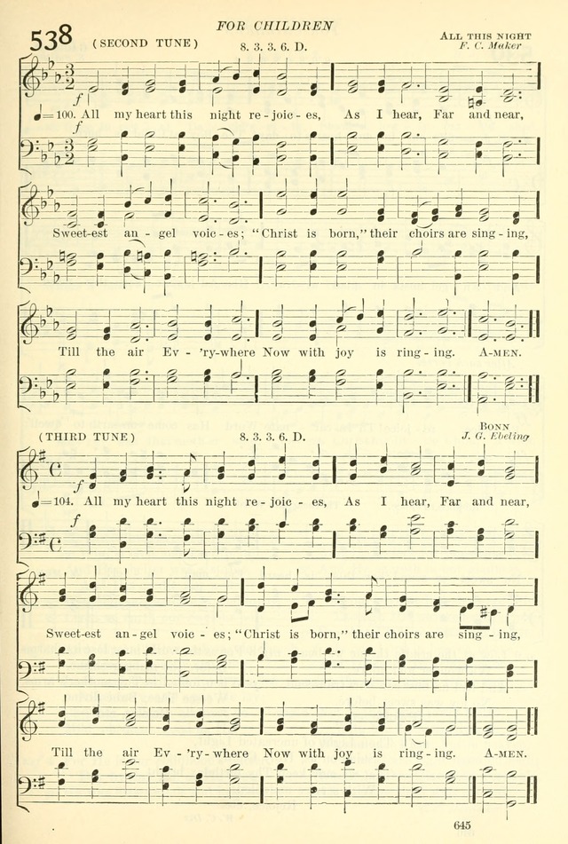 The Church Hymnal: revised and enlarged in accordance with the action of the General Convention of the Protestant Episcopal Church in the United States of America in the year of our Lord 1892. (Ed. B) page 693