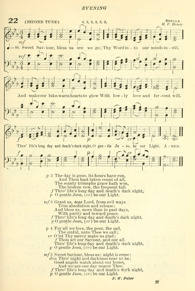 The Church Hymnal: revised and enlarged in accordance with the action of the General Convention of the Protestant Episcopal Church in the United States of America in the year of our Lord 1892. (Ed. B) page 75