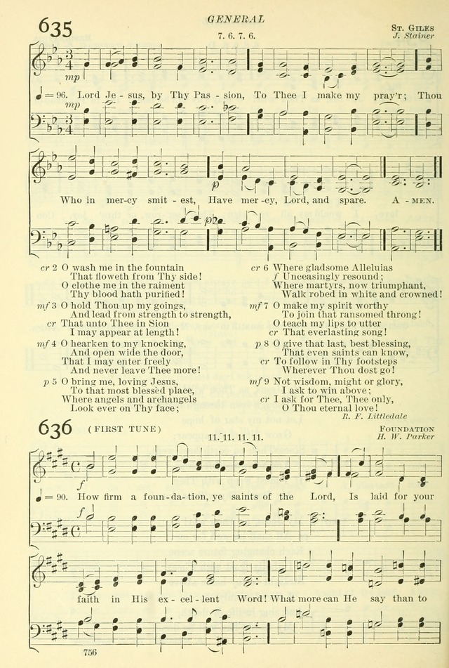 The Church Hymnal: revised and enlarged in accordance with the action of the General Convention of the Protestant Episcopal Church in the United States of America in the year of our Lord 1892. (Ed. B) page 804