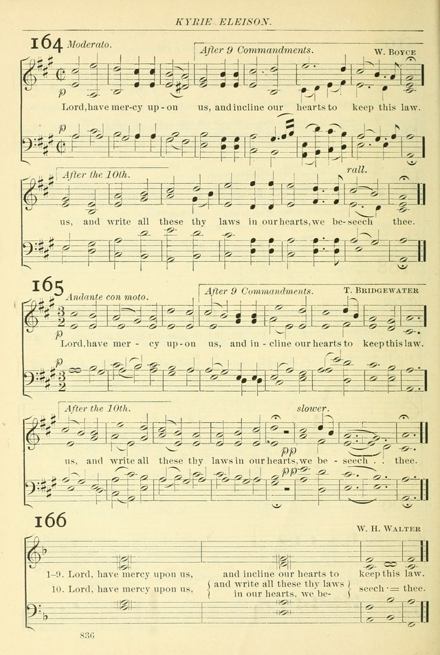The Church Hymnal: revised and enlarged in accordance with the action of the General Convention of the Protestant Episcopal Church in the United States of America in the year of our Lord 1892. (Ed. B) page 884