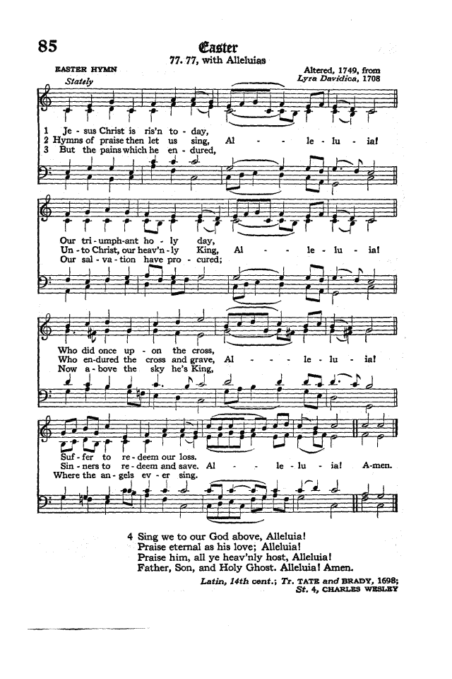 The Hymnal of the Protestant Episcopal Church in the United States of America 1940 page 107