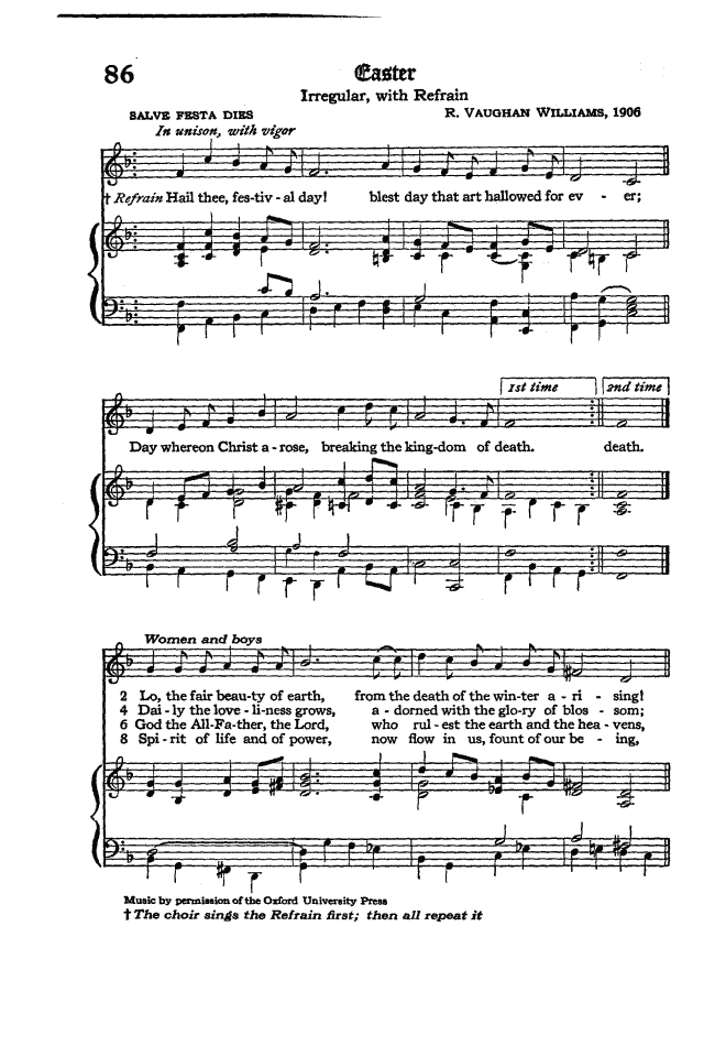 The Hymnal of the Protestant Episcopal Church in the United States of America 1940 page 108
