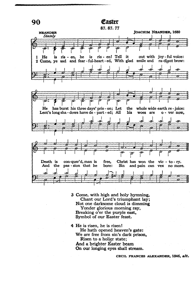 The Hymnal of the Protestant Episcopal Church in the United States of America 1940 page 114